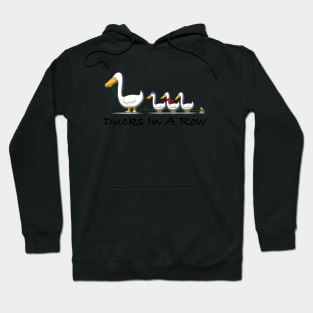 Cute Ducks In A Row Hoodie